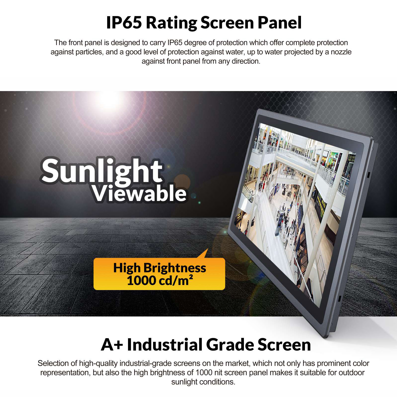Custom IP65 Waterproof Fanless – Touchscreen Glove Capacitive recenzja i cena