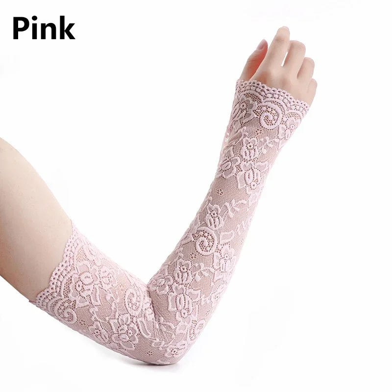 Summer Sunscreen Lace Arm Slee – Fingerless Glove Knit recenzja i cena