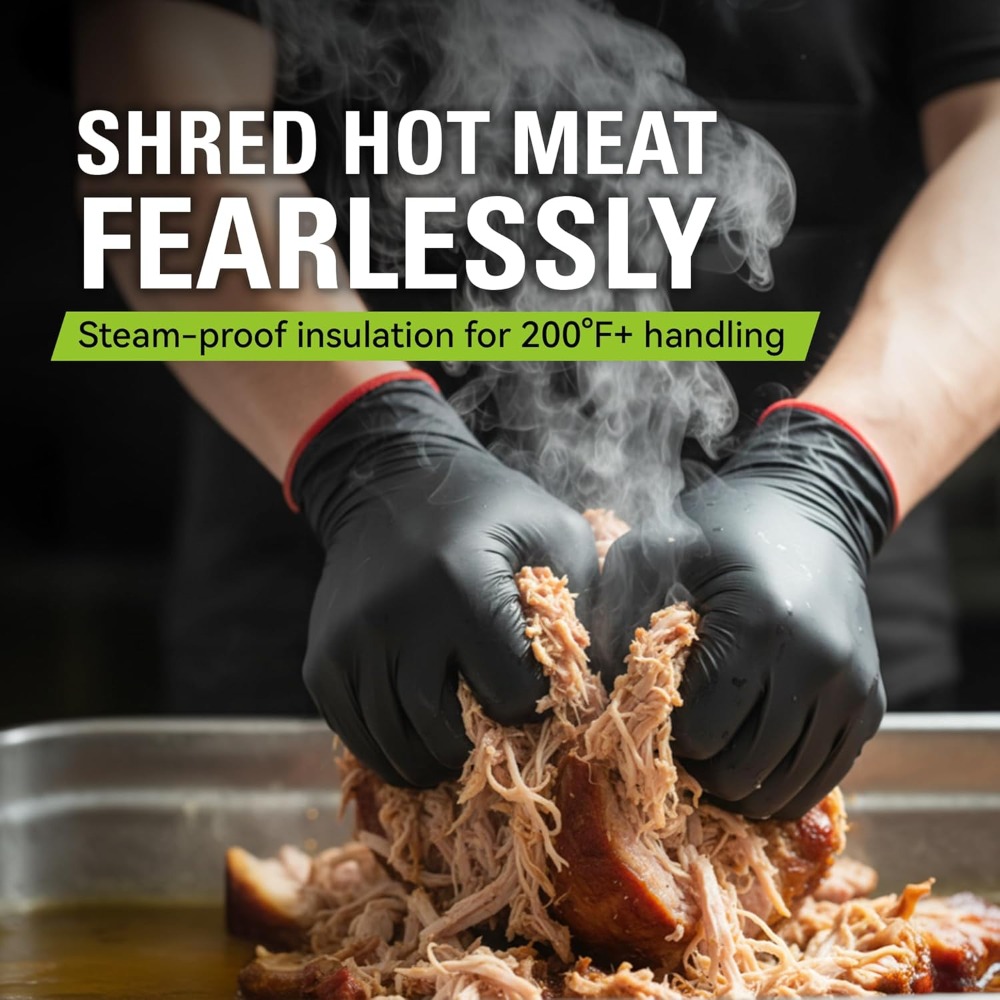 BBQ Gloves, 6 Heat Resistant C – Heat Resistant Glove recenzja i cena