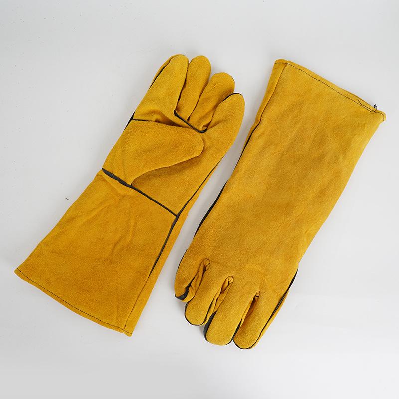 1 Pair 40Cm Welding Leather Gl – Cut Resistant Glove recenzja i cena