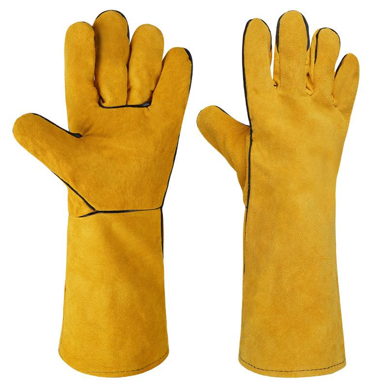 1 Pair 40Cm Welding Leather Gl – Cut Resistant Glove recenzja i cena