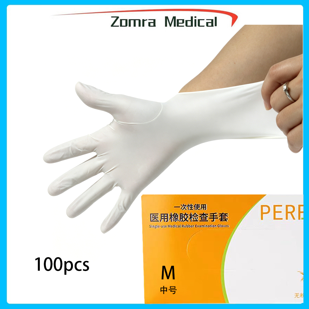 Disposable medical rubber exam – Latex Disposable Glove recenzja i cena