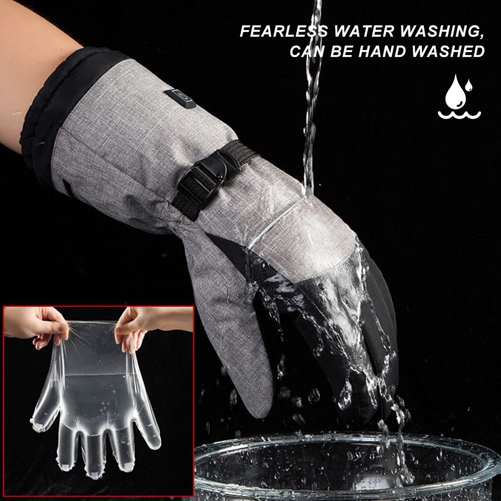 Electric Heated Gloves Men Wom – Ski Glove Waterproof recenzja i cena