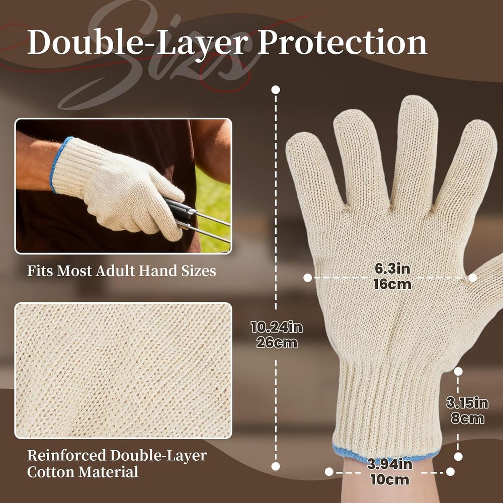 Heat-Resistant BBQ Gloves - Fu – Heat Resistant Glove recenzja i cena
