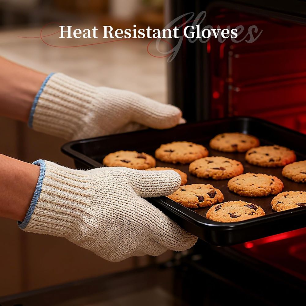 Heat-Resistant BBQ Gloves - Fu – Heat Resistant Glove recenzja i cena