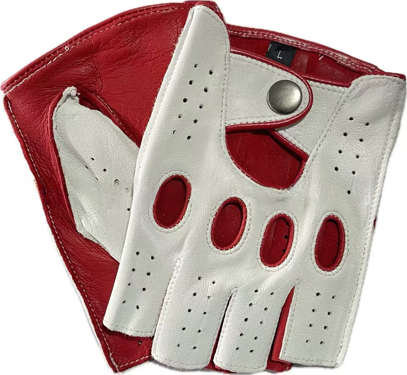 Retro Half Finger Goat Leather – Leather Driving Glove recenzja i cena