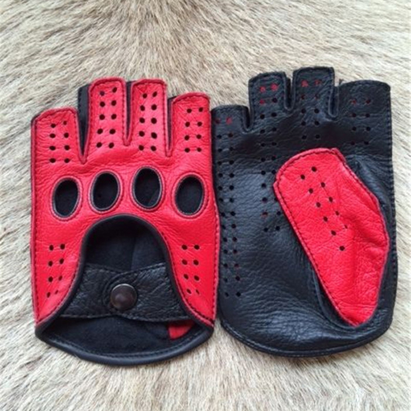 Retro Half Finger Goat Leather – Leather Driving Glove recenzja i cena