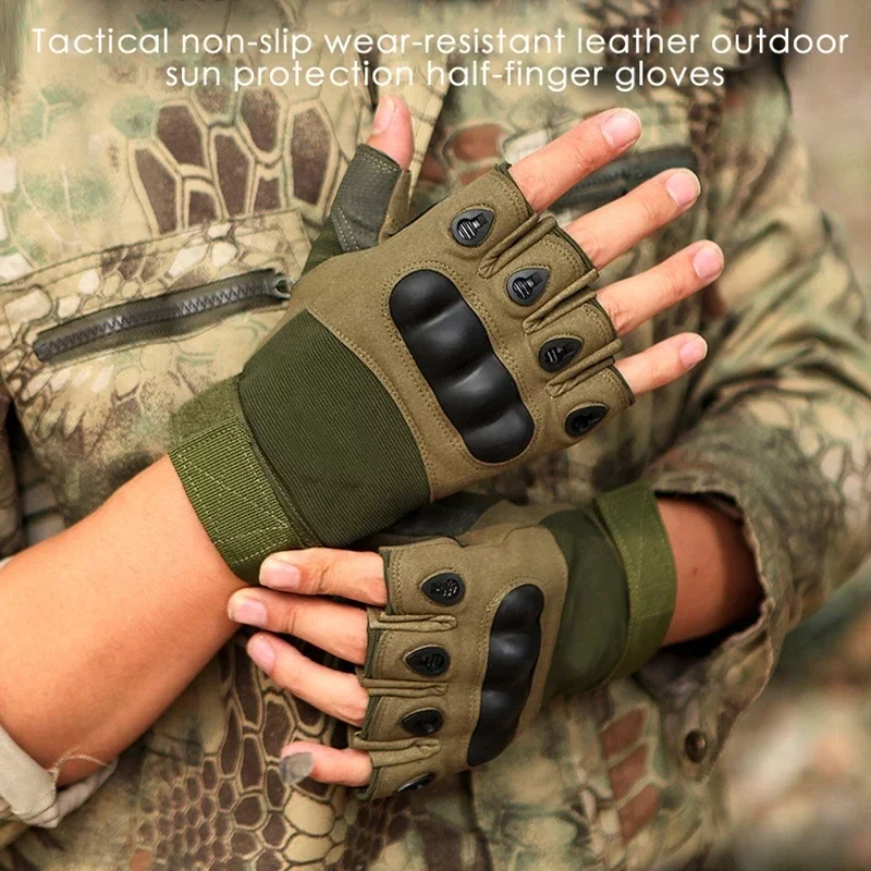 Half Finger Men's Gloves Outdo – Cycling Glove Padded recenzja i cena