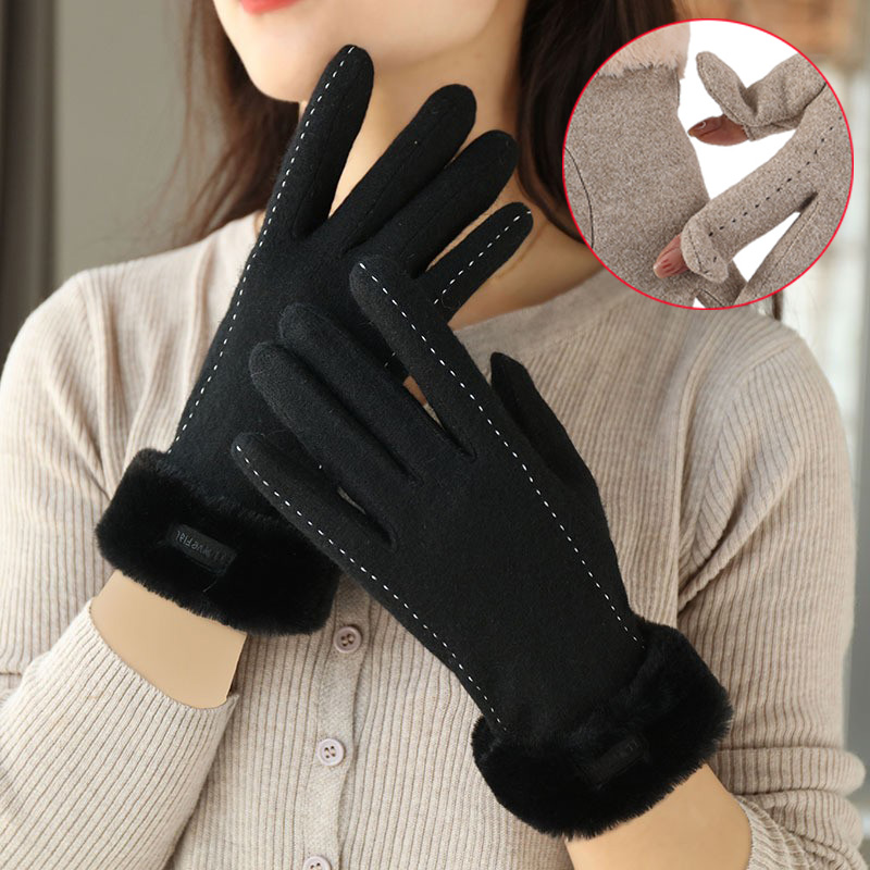 Women Winter Gloves Flip Top F – Wool Glove Lined recenzja i cena