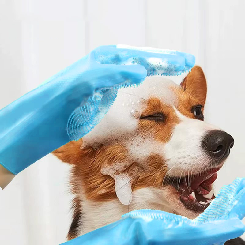 Pet Bathing & Massage Silicone – Rubber Glove Cleaning recenzja i cena