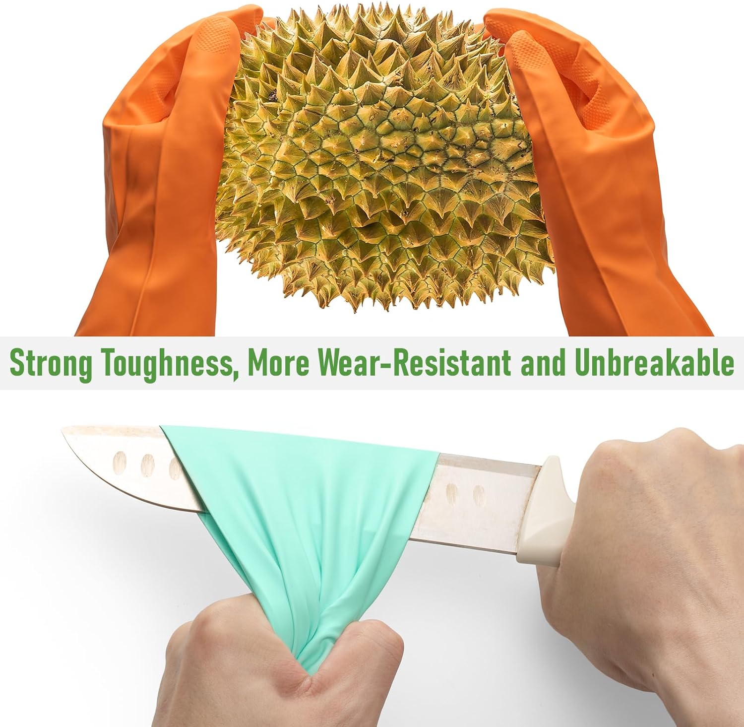3 Pairs Colorful Rubber Dishwa – Rubber Glove Cleaning recenzja i cena