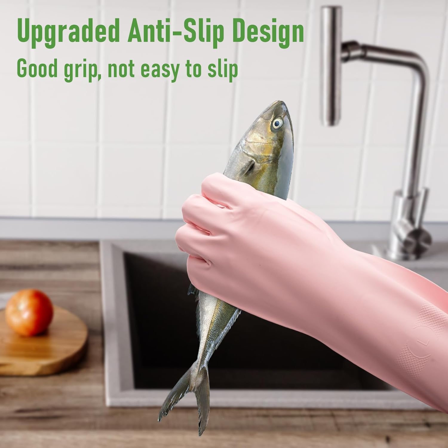3 Pairs Colorful Rubber Dishwa – Rubber Glove Cleaning recenzja i cena