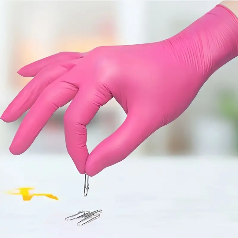 Fuchsia Nitrile Disposable Glo – Latex Disposable Glove recenzja i cena