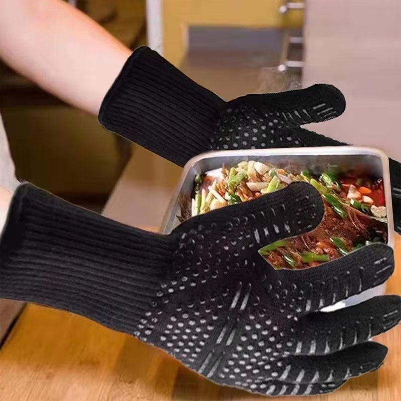 1 Pair Oven Gloves Oven Mitts  – Oven Mitt Silicone recenzja i cena