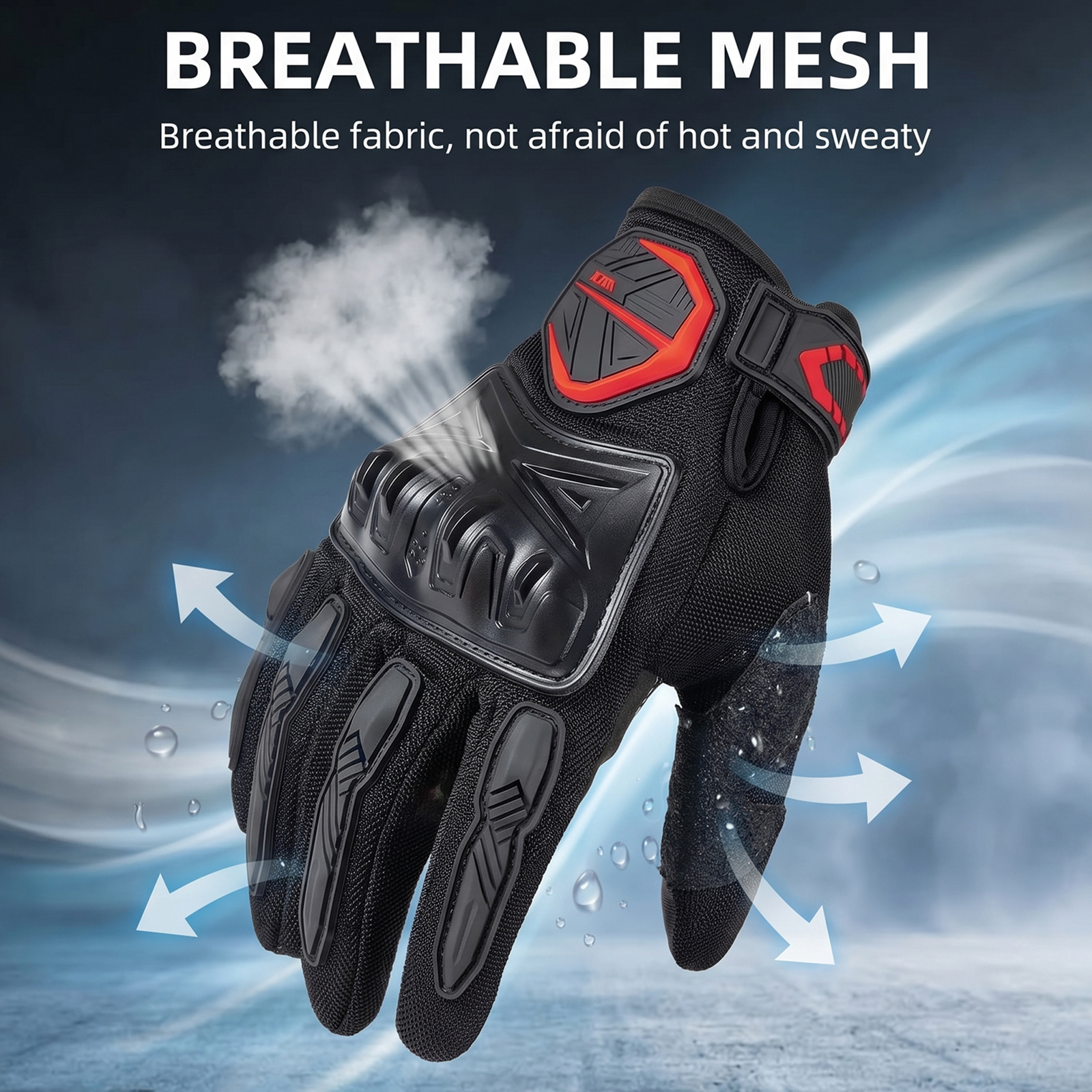 Summer Motorcycle Gloves Men W – Cycling Glove Padded recenzja i cena