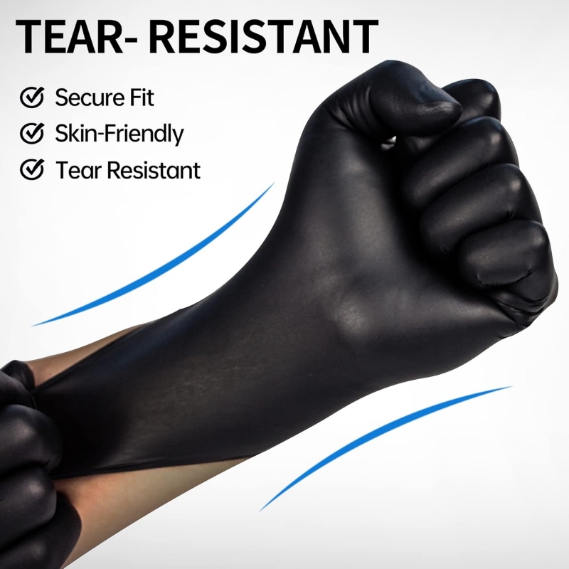 100PCS Black Nitrile Gloves Di – Nitrile Mechanic Glove recenzja i cena