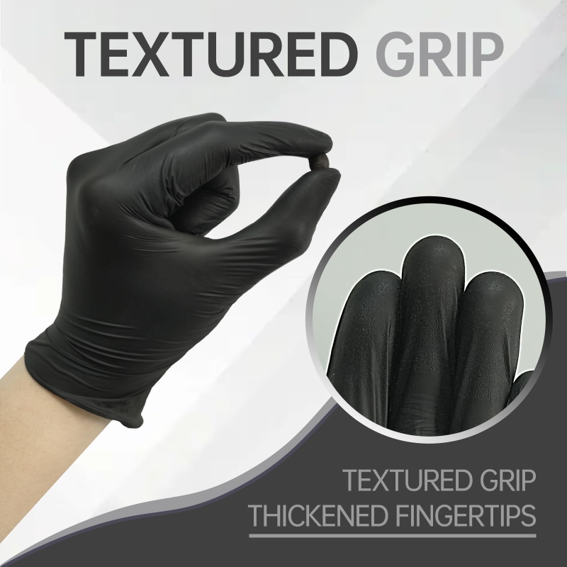 100PCS Black Nitrile Gloves Di – Nitrile Mechanic Glove recenzja i cena