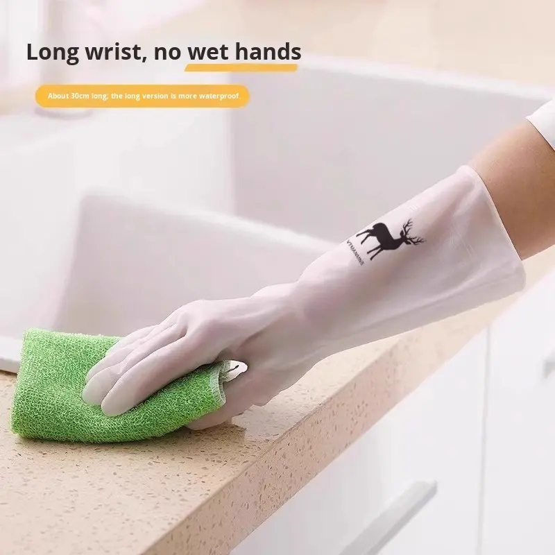 Waterproof Housework Cleaning  – Dish Glove Rubber recenzja i cena