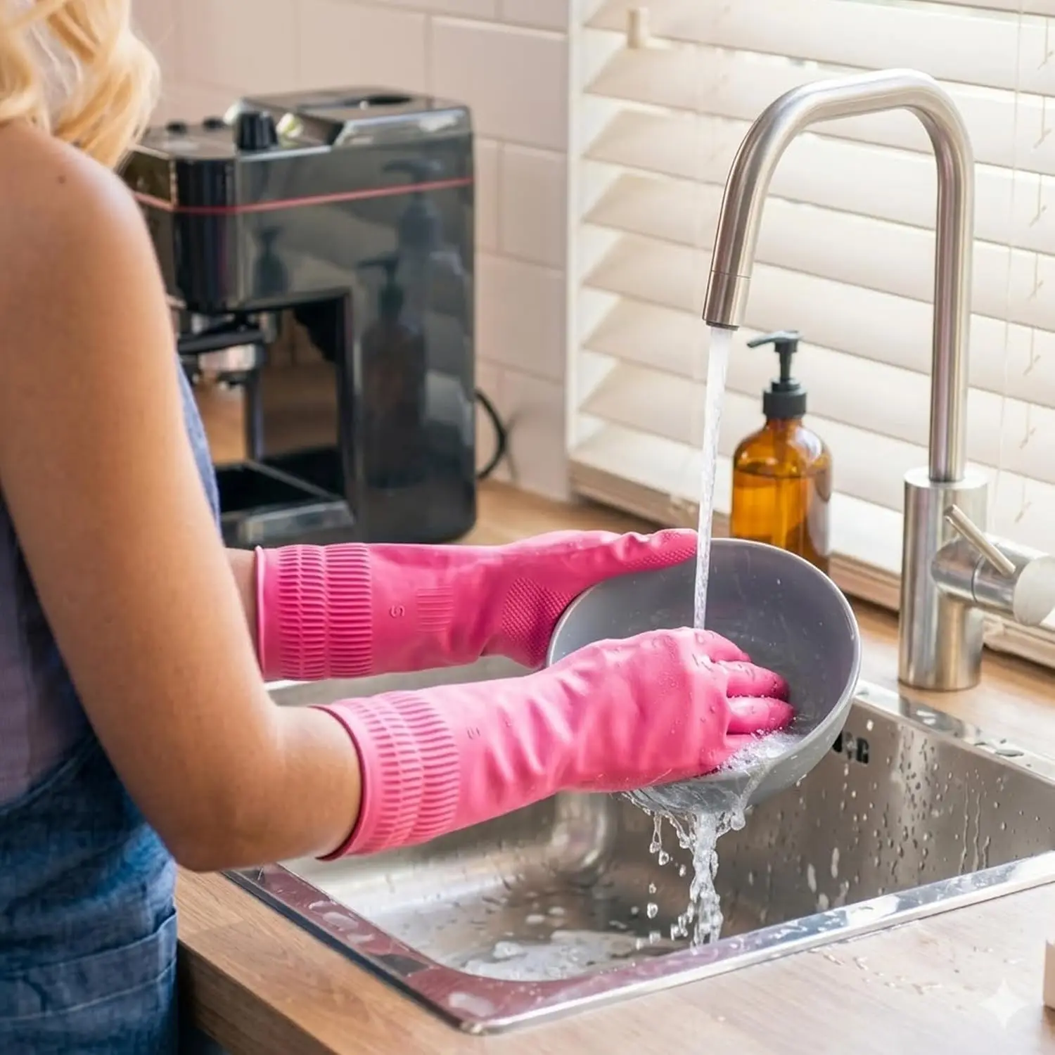 Reusable Rubber Dishwashing Gl – Rubber Glove Cleaning recenzja i cena