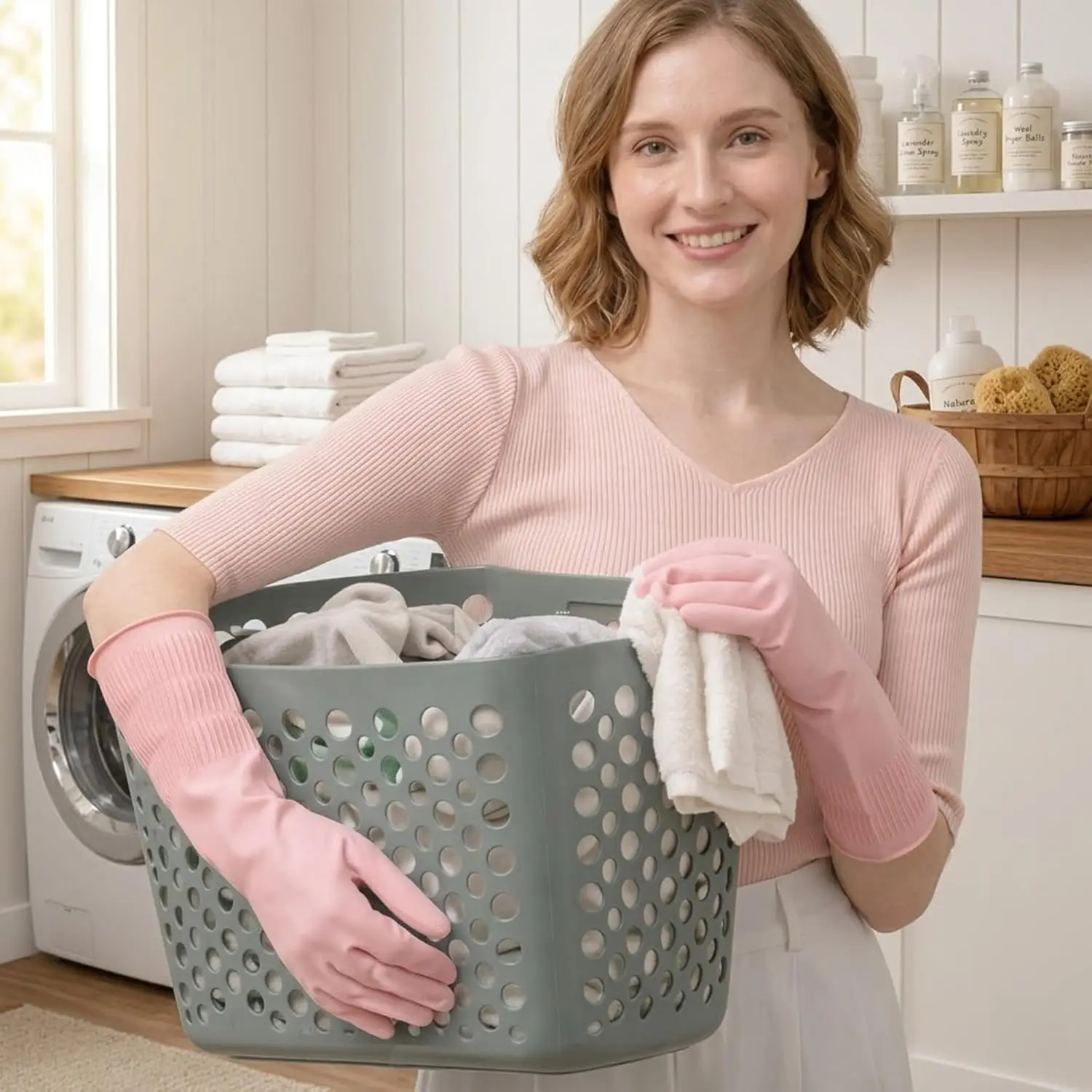 Reusable Rubber Dishwashing Gl – Rubber Glove Cleaning recenzja i cena