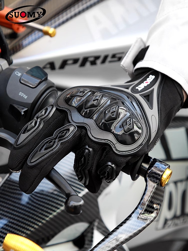 SUOMY Summer Touchscreen Motor – Motorcycle Glove Knuckle recenzja i cena