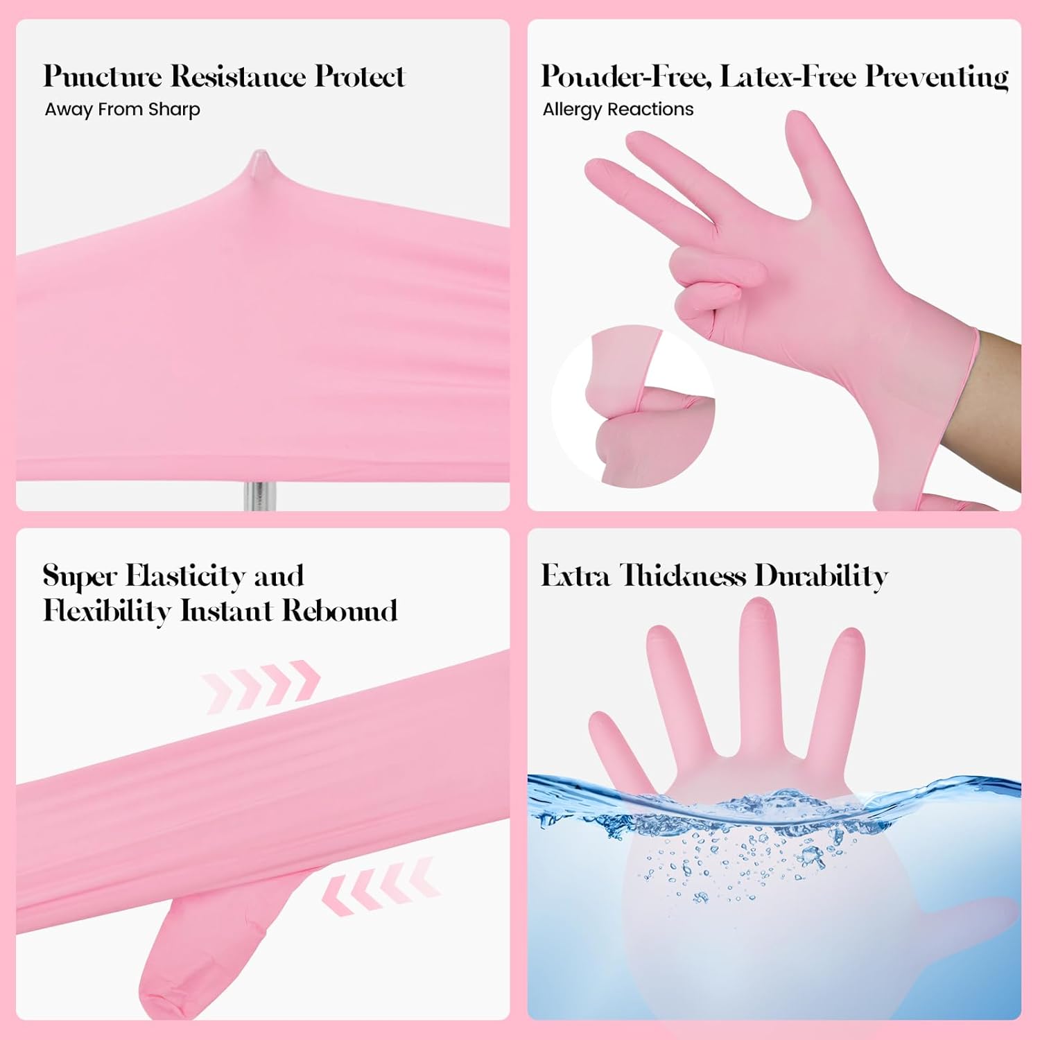 Kids Disposable Gloves for 3-8 – Latex Disposable Glove recenzja i cena