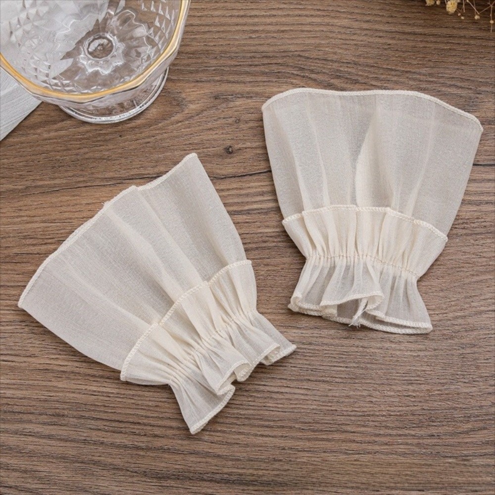 Ruched Pleated Detachable Cuff – Fingerless Glove Knit recenzja i cena