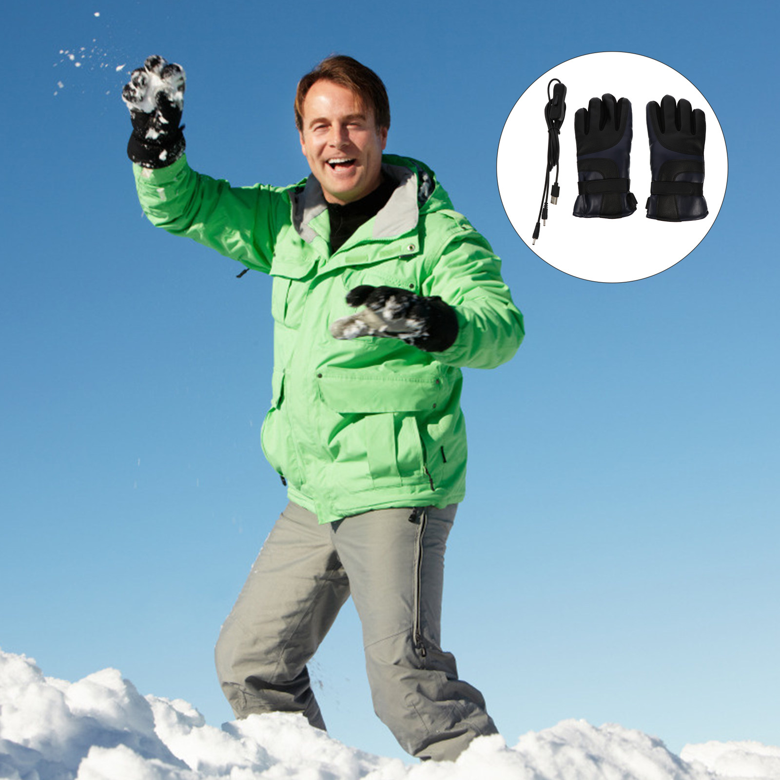 1Pair USB Electric Heated Glov – Winter Glove Insulated recenzja i cena