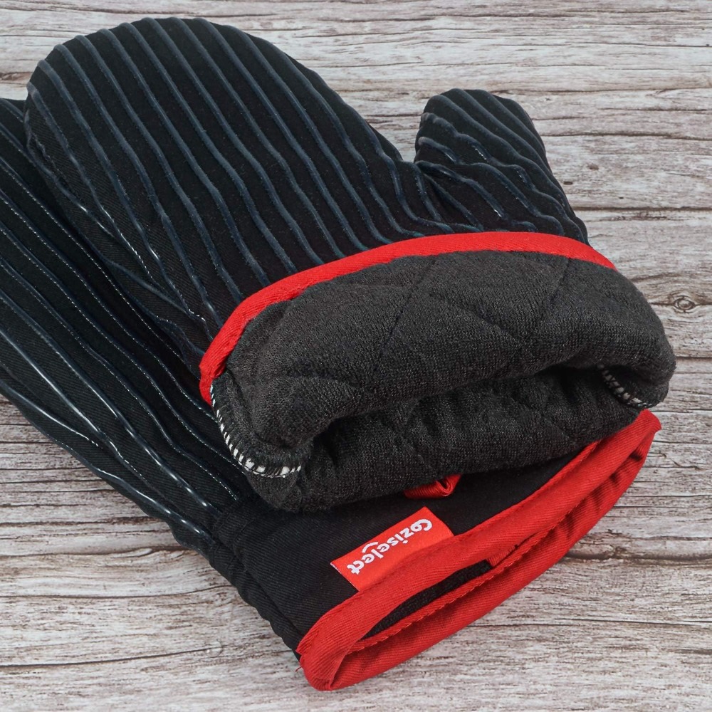 Heat Resistant Oven Mitts and  – Oven Mitt Silicone recenzja i cena