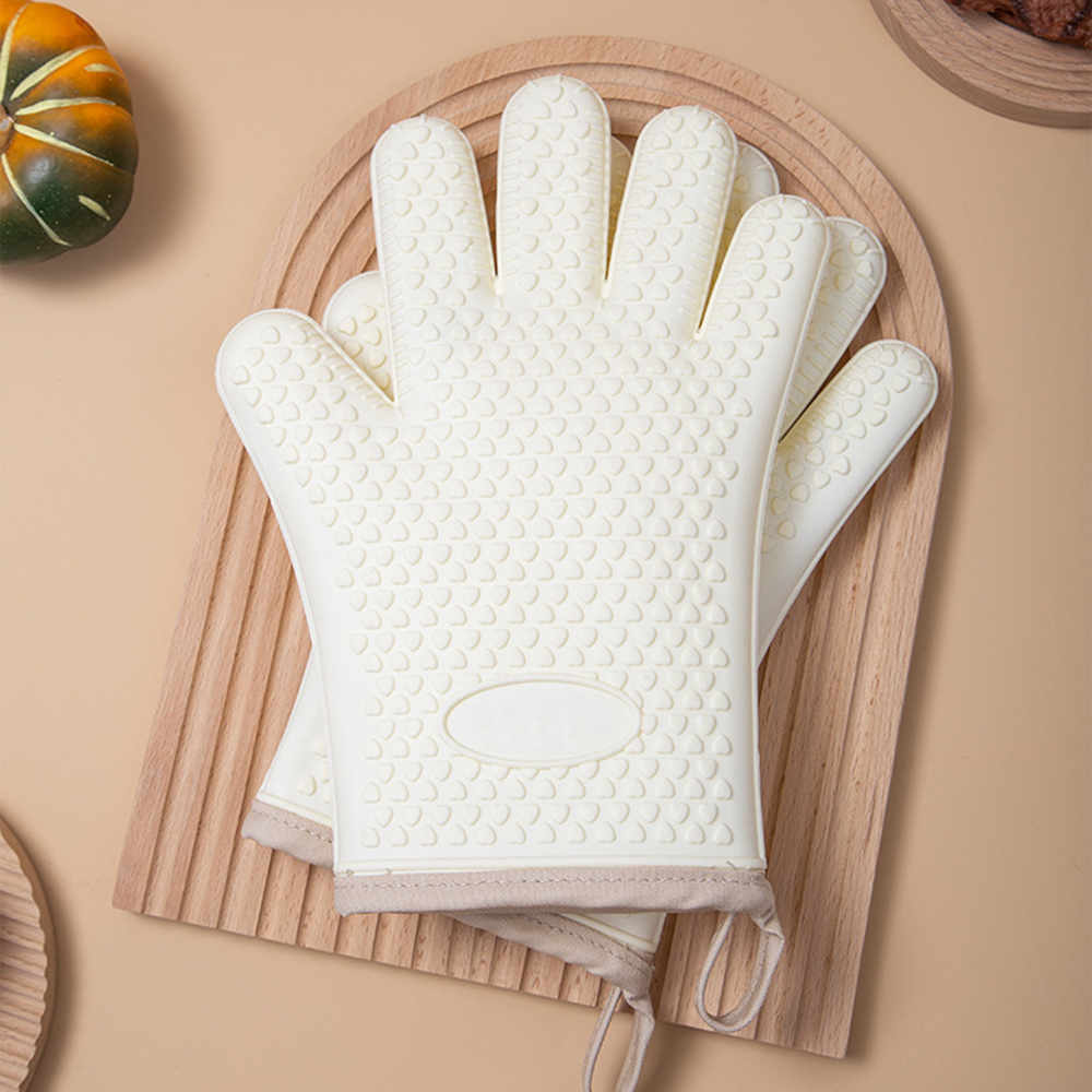 Heat Resistant Silicone Gloves – Oven Mitt Silicone recenzja i cena